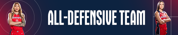 SHAKIRA AUSTIN & SONIA CITRON NAMED TO 2026 WNBA ALL-DEFENSIVE TEAMS